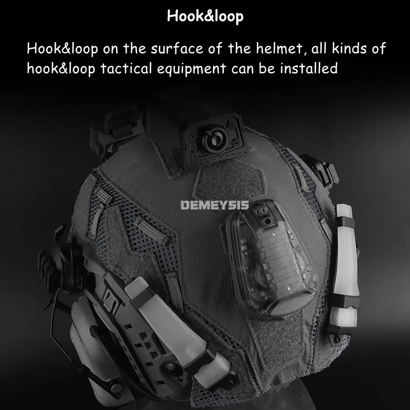 FAST SF HIGH CUT Helmet Cover Lightweight Outdoor Shooting Hunting Tactical Helmet Camouflage Cover Combat Sports Helmets Cloths