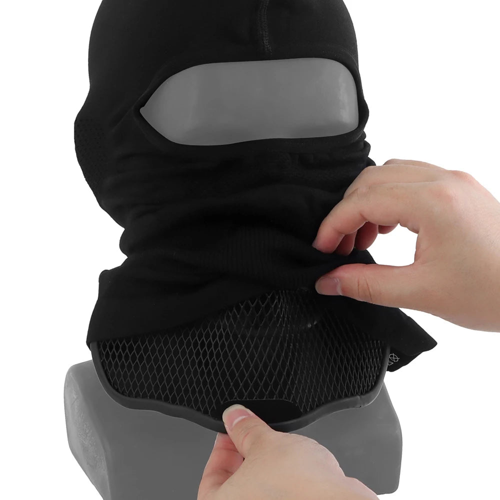 Tactical Full Face Mask High Elasticity Breathable Balaclava Hat Venom V1 for CS Paintball Motorcycle Cycling Fast Helmet Gear