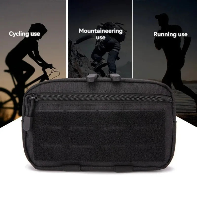 Tactical MOLLE Waist Pouch Compact EDC Utility Bag Phone Tool Storage Outdoor Hunting Hiking Accessory