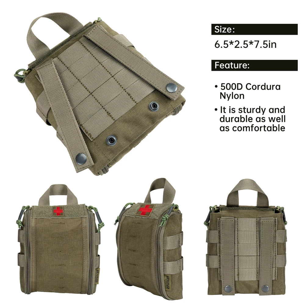EXCELLENT ELITE SPANKER Tactical Tool Bag Portable Molle Quick Release Pouch EDC Pouch Outdoor Hunting Bag Pocket