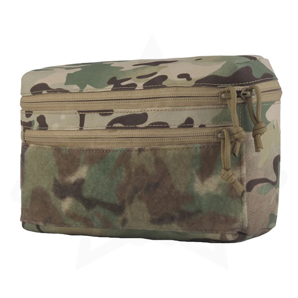 OPHIDIAN  Universal GP Pouch (L), MOLLE System Mounting, Zipper, Storage Items, Large Area Magic Tape