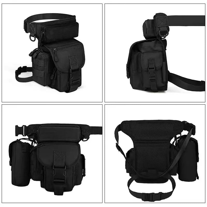 Waterproof Tactical Leg Bag Bicycle Motorcycle Pack Men Multifunction Thigh Backpack Outdoor Hiking Fishing Hunting Bag New