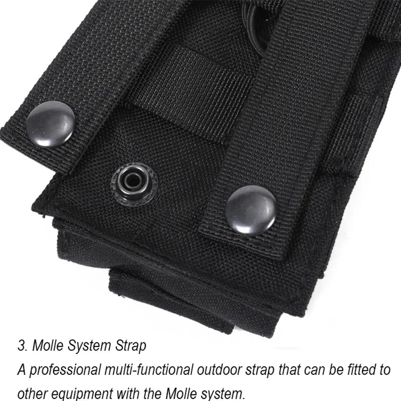 New Mother Child Triple Pack Attachment Pistol Magazine Bag Field Tank Top Multi functional Hanging Bag Outdoor Storage Bag
