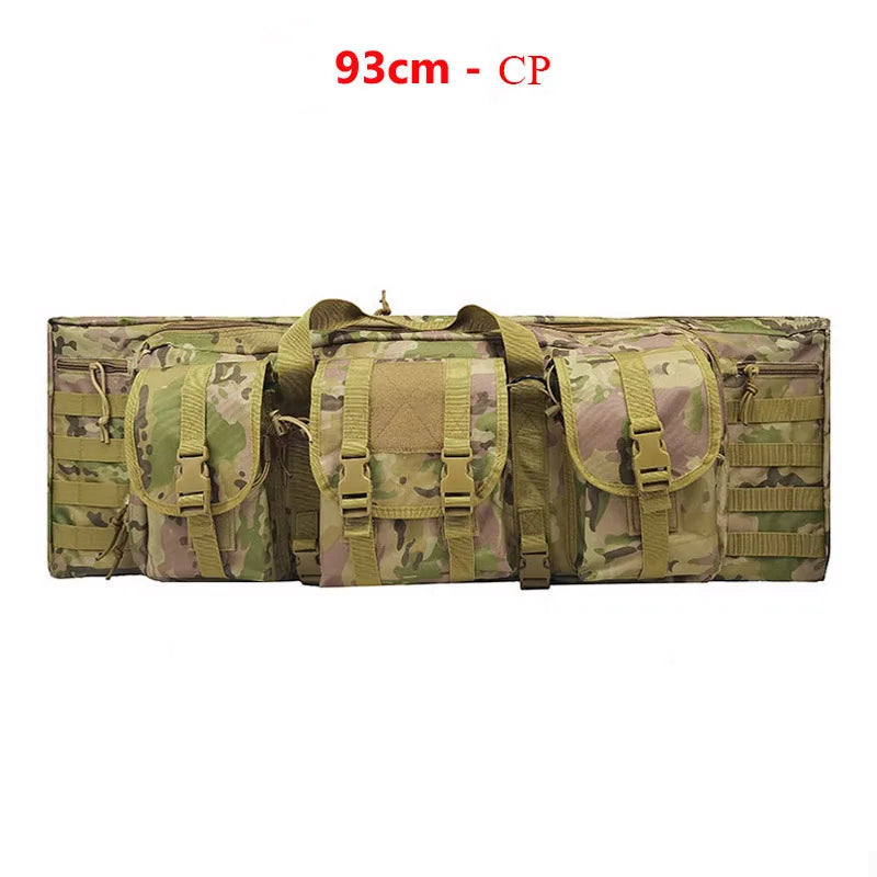 108/118/142CM Long Backpack for Hunting Fishing Tactical Accessories Protect Case Removable Pouch Molle System Outdoor Camping