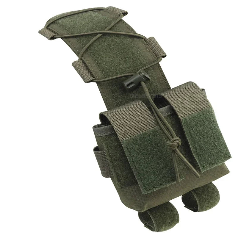 Tactical Helmet Battery Pouch Helmet Counterweight Pack Outdoor CS Airsoft Hunting FAST Helmet Battery Bag Accessories