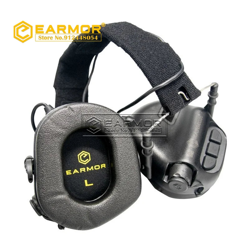 EARMOR 2024 New Tactical Headset M31 MOD4 Noise Canceling Earmuffs Anti-Noisy Shooting Earphone NRR 22dB