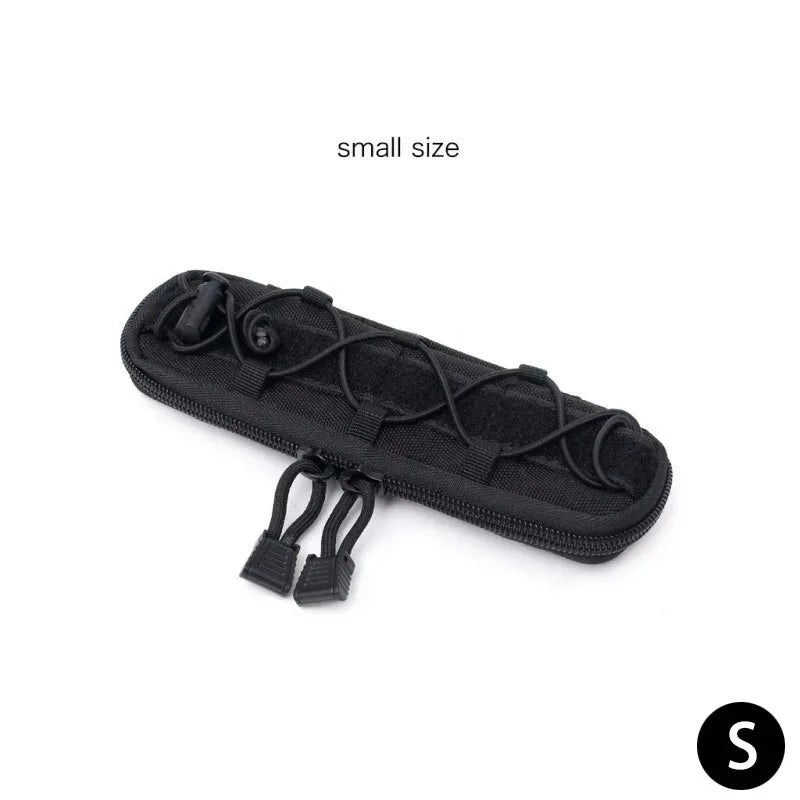 Outdoor Tactical Molle Knife Pouch EDC Tool Knives Holder Hunting Accessories Outdoor Sports Hiking Camping Flashlight Bag