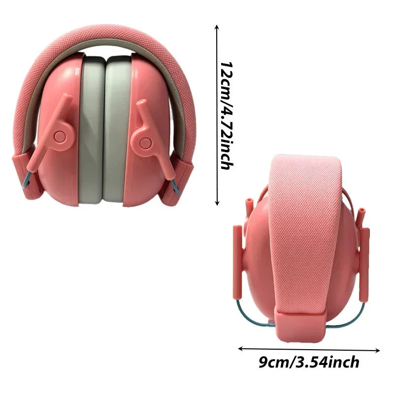 YHKEMA Kids Ear Defenders-Noise Cancelling Headphones Autism,NRR  26dB Protection Earmuffs Hearing Protectors for Age 1-14