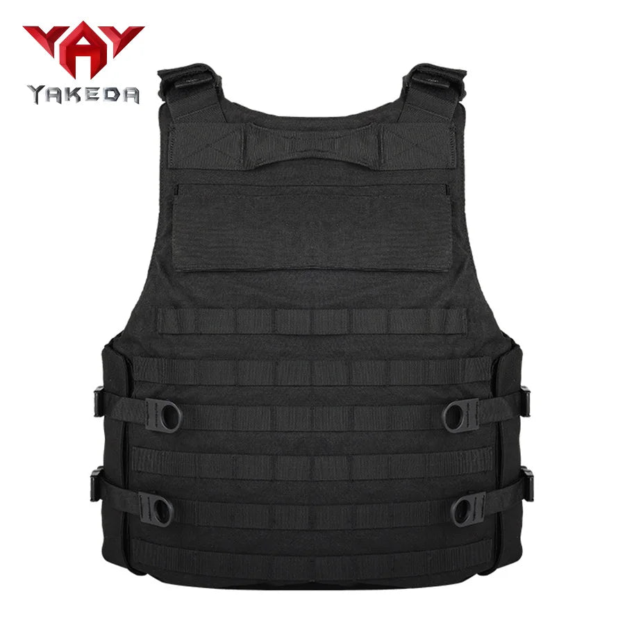 YAKEDA  Quick Release Training Vest MOLLE Expansion System Multi functional Vest 1000D Wear resistant Training Vest