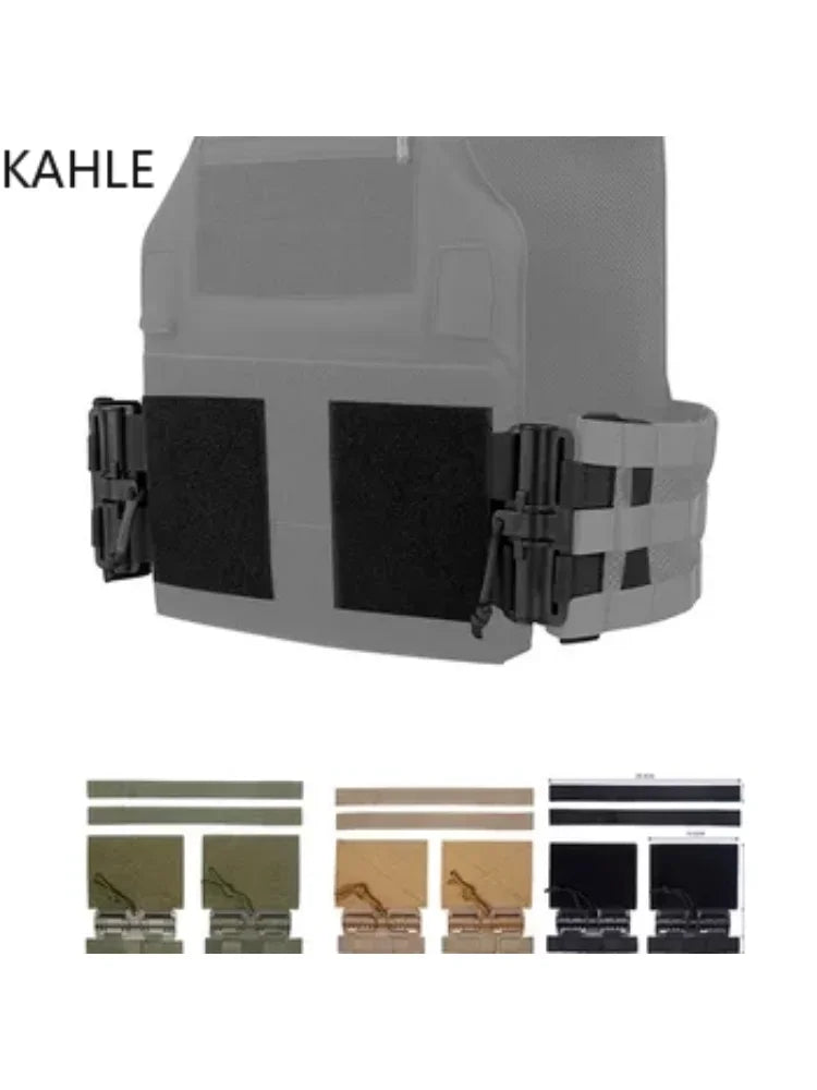 Durable Quick Release System Kit Tactical Vest Quick Release Buckle Molle Kit 2PCS for JPC CPC NCP XPC 6094 420 Vest Accessories