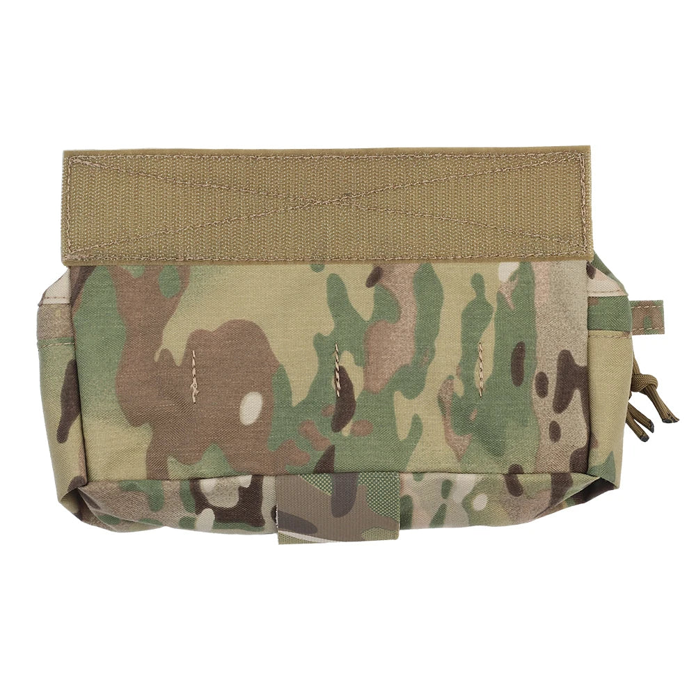 OPHIDIANTAC Combat Vest Drape Bag Mini Belly Dump Drop Bag Waist Bag for JPC CPC LBT D3CR MK3 MK4 Plate Rack Storage