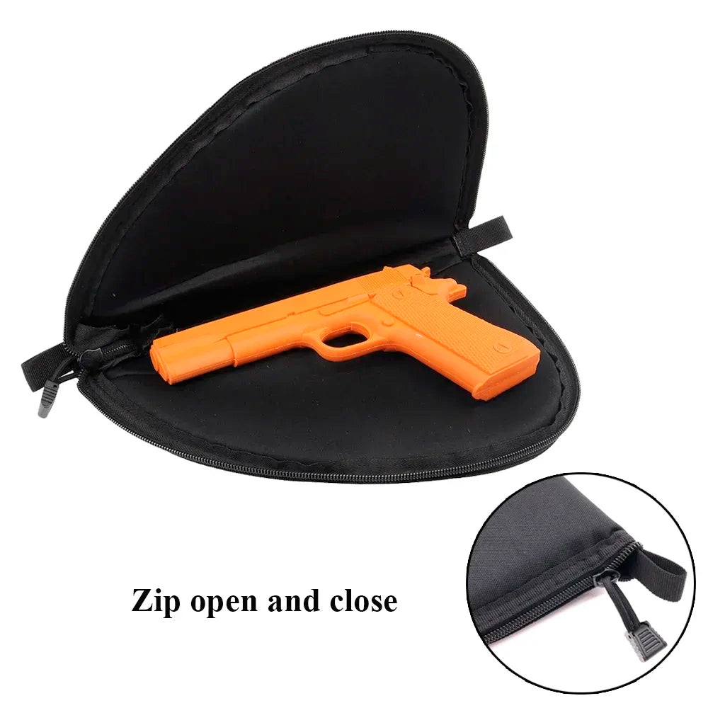 Tactical Pistol Bag GL 17/18/19/26/43 M9 Revolver Carpet Gun Carries Holster Storage Case For Compact Pistols