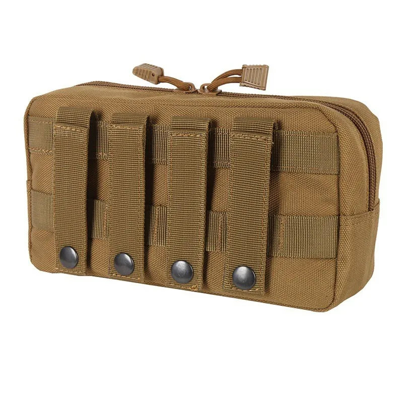 Tactical Molle EDC Tool Pouch Hunting Vest Dump Drop Pouches Outdoor Sports Fishing Camping Accessories Organizer EMT Waist Bag