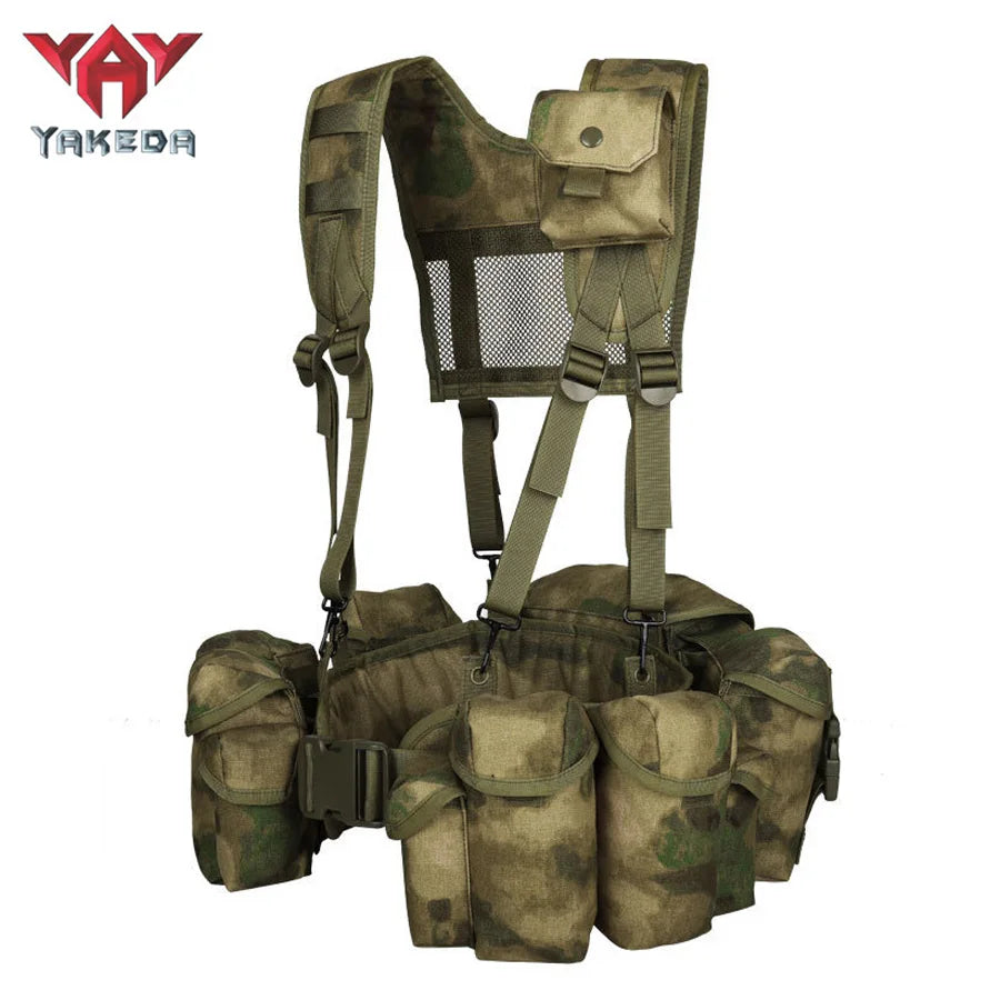 YAKEDA MOLLE system bellyband vest waterproof, wear-resistant, tear resistant, expandable and detachable