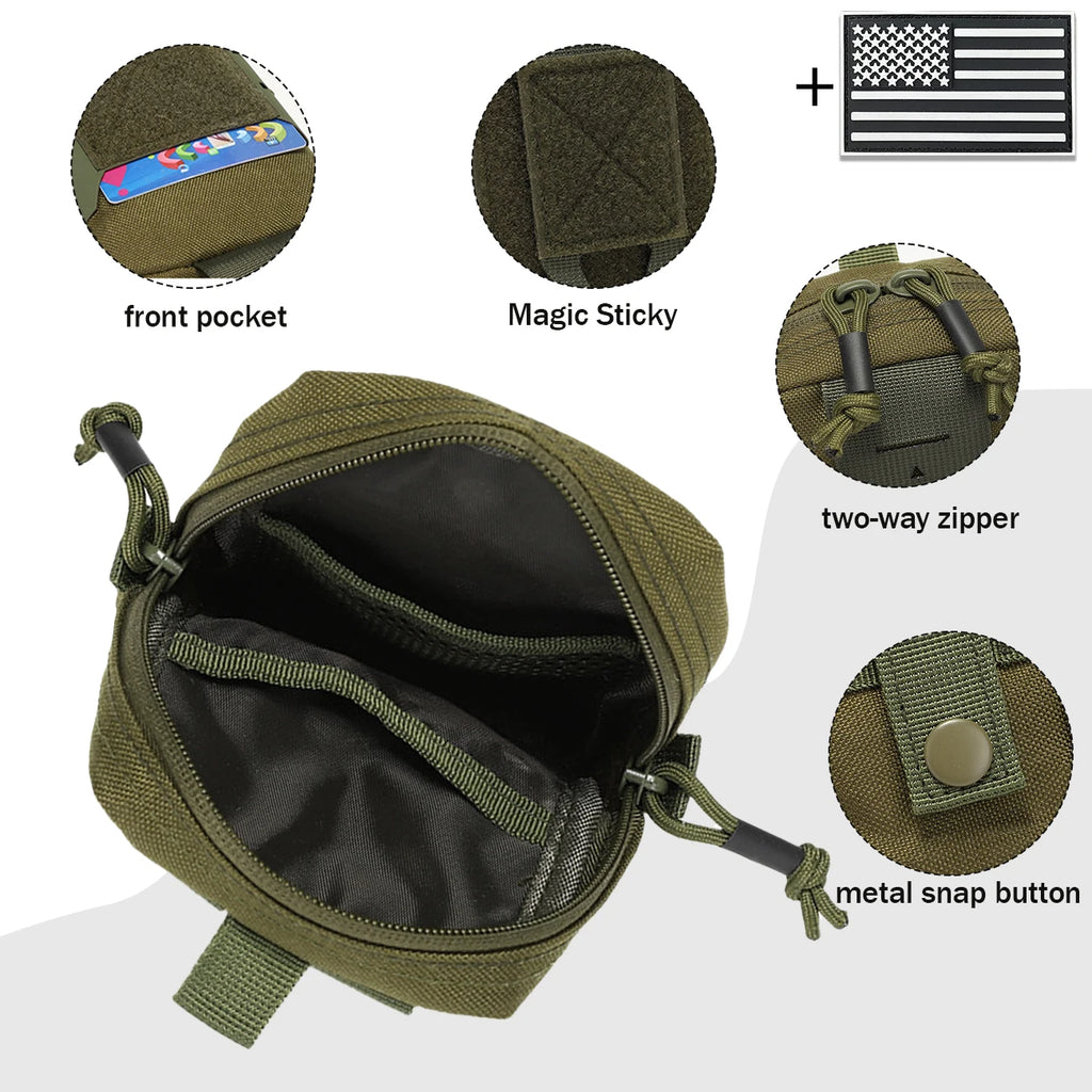Suitable for waist belts, hunting vests, waist bags, and hanging bags, with strong expandability and wear-resistant fabrics