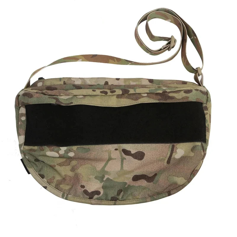 Emersongear Tactical Side Carry Messenger Bag Waterproof Camo Shoulder Crossbody Backpack Cycling Camping Students Outdoor Nylon