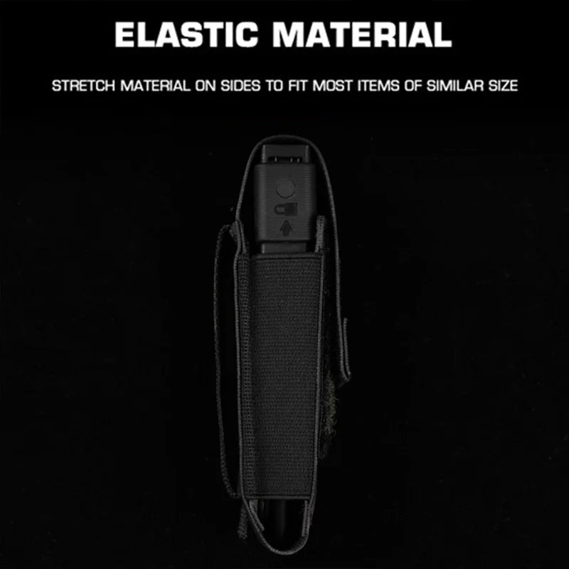 Lightweight MOLLE Utility Pouch Versatile Tool Organizer for Outdoor Airsoft Gear Essentials