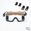 FMA Safety Goggles For Tactical Helmet Protective Glasses Anti Fog Dust Paintball TB1333