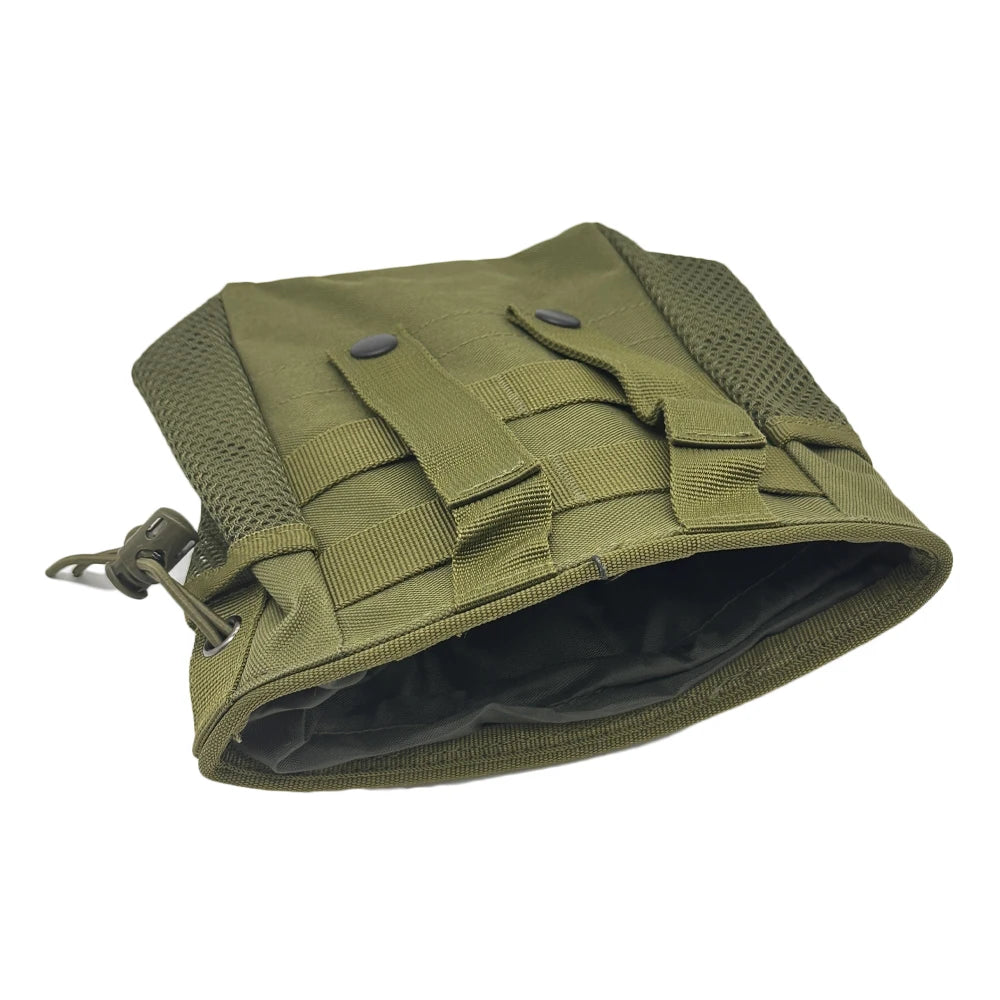 3-5L Outdoor Molle Nylon Dump Drop Pouch Camo Recycle Waist Pack Bags Utility Belt Ammo Pouch Hiking Hunting Accessories Bag