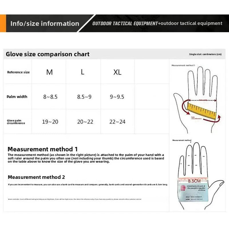 Hot Sale Outdoor Tactical Gloves Sport Gloves Half Finger Men Women Combat Shooting Hunting Fitness Fingerless Gloves