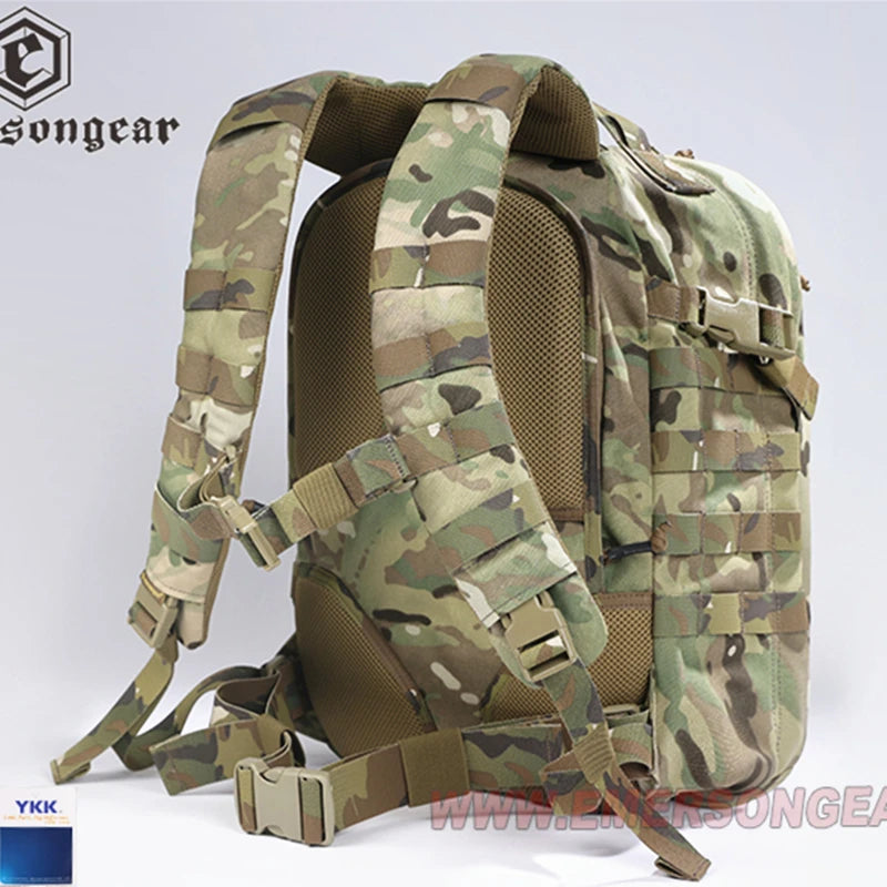 Backpack Tutank Pack 25L Camouflage Outdoor Mountaineering and Hiking Assault Bag Waterproof Tactical Wind Camouflage Backpack
