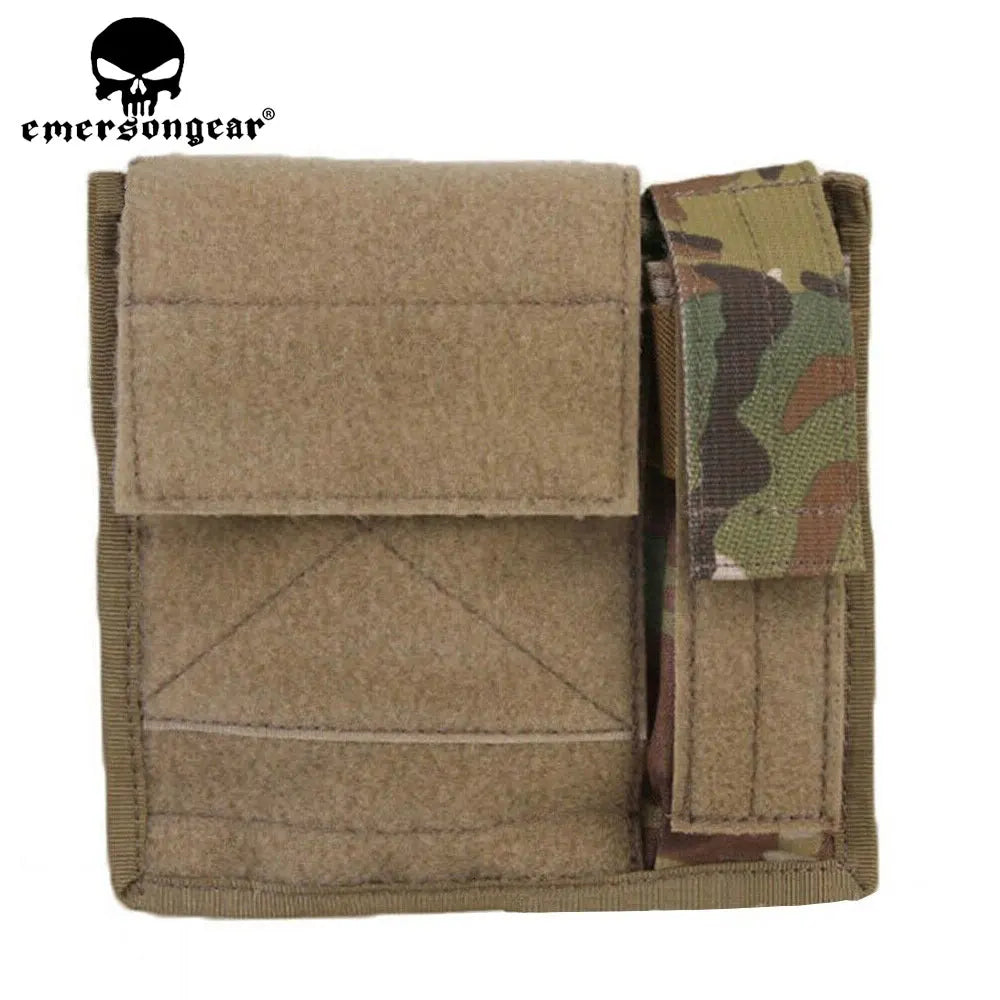 Emersongear Admin Light Map Pouch Storage Purposed Bag Molle Loop Hoop Mag Bags