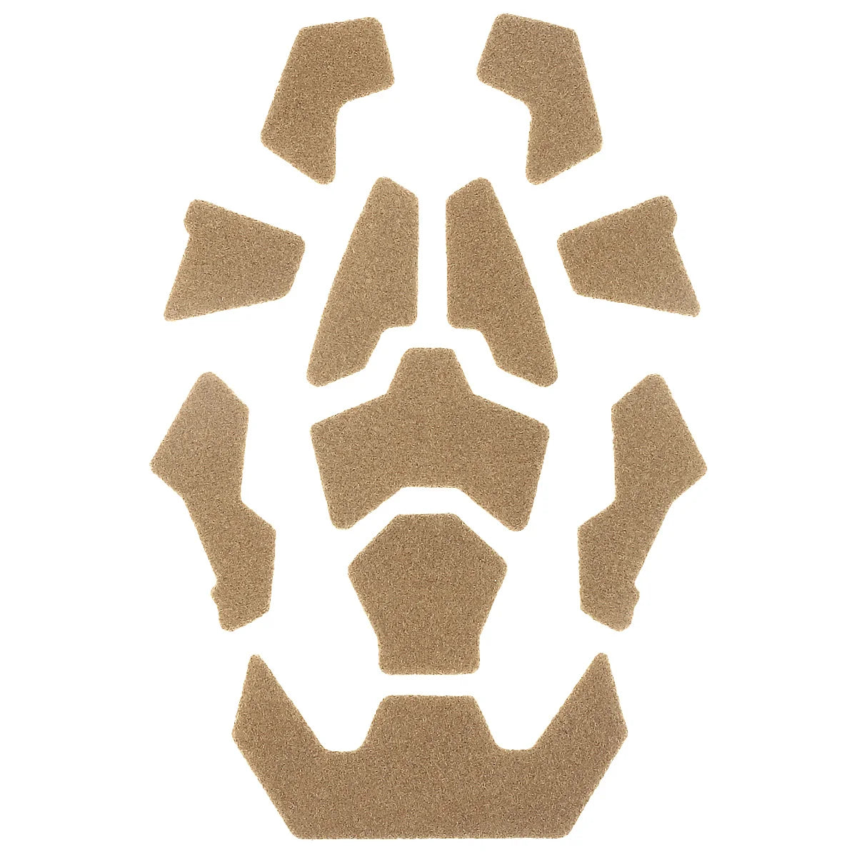 1 Set Super High Cut Tactical FAST Helmet Magic Sticker Velcros Universal Tape Helmet Padding Stickers For Helmet