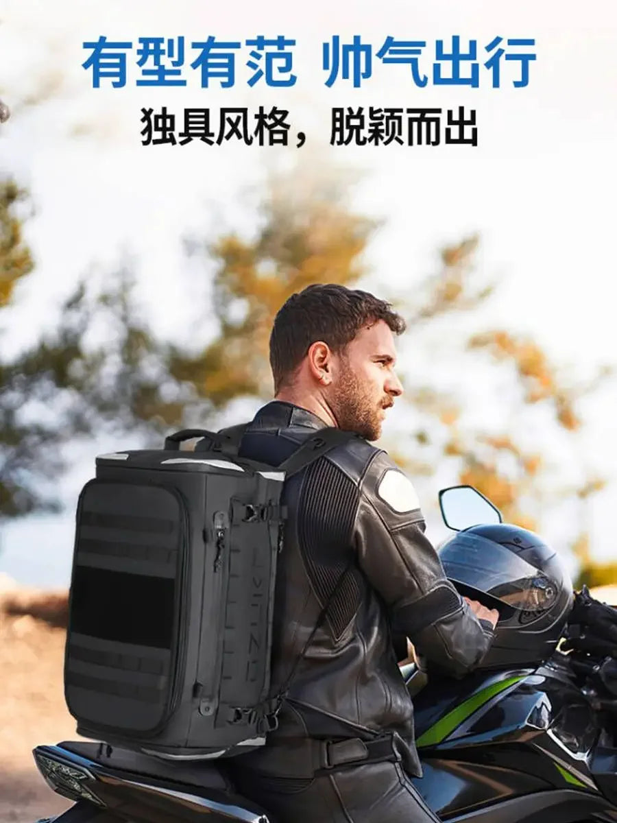 Ozuko Suitcase Organizer Men's Sports Fitness Dry and Wet Separation Travel Bag Short Business Trip Weekend Camping Backpack