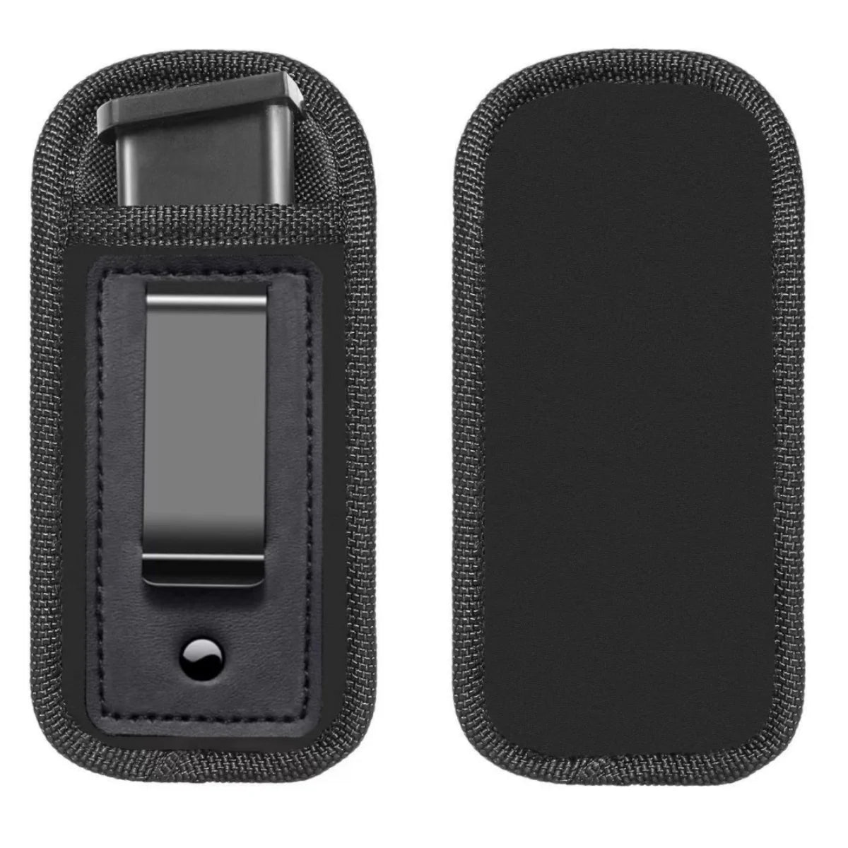 Nylon Magazine Pouch Holster, 9mm Pistol Concealed Carry Magazine Box with Clip