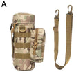 Molle Water Bottle Holder Bag Hydration Carrier Kettle Pouch with Strap Fits Up to 32 oz. For Hiking Fishing