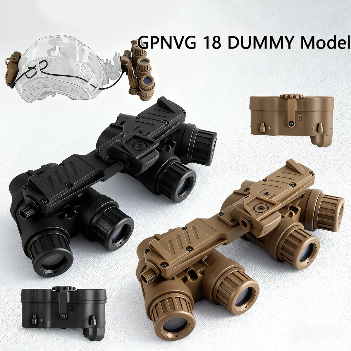 NVG 18 Tactical Helmet Night Vision Goggles, Model MICH M88, FAST FMA Air Gun, L4G24, Helmet Seat PVS-15, PVS-15