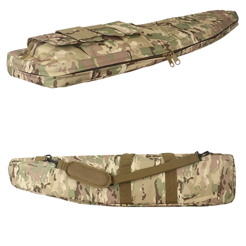 130cm Tactical Gun Bag Fishing Hunting Outdoors Rifle Gun Case Carbine Hiking Backpack