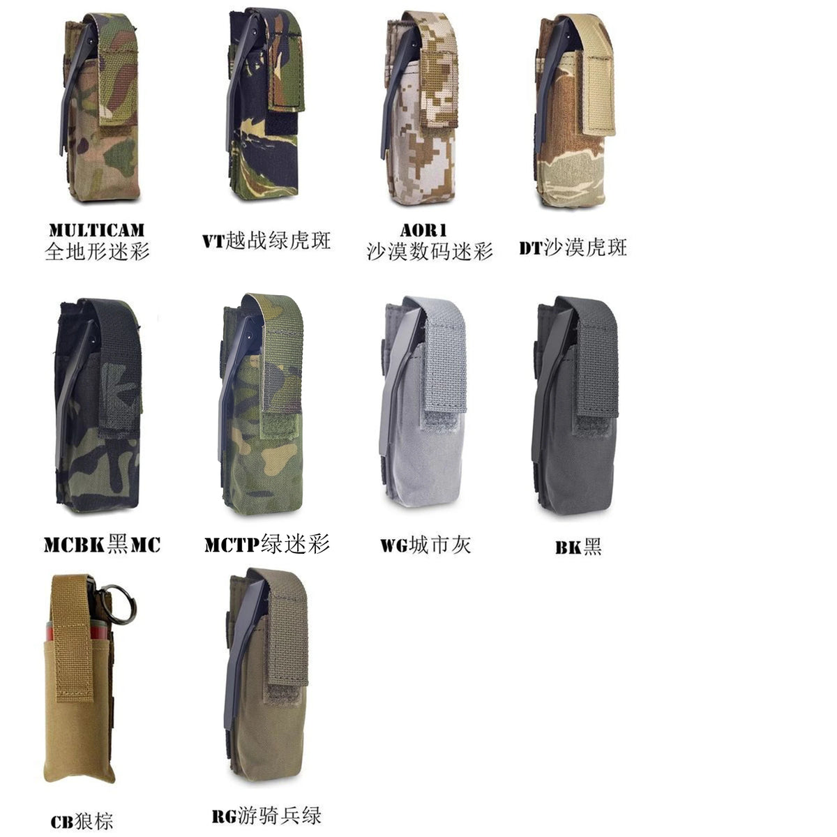 【Tactical Raiders】PGr-010 TYR Style FlashBang Tactical MOLLE Multi-Function Mini Storage Pouch