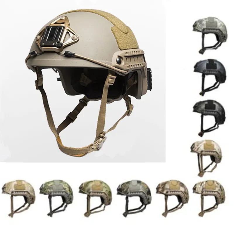 Tactical sport Ballistic Helmet Thicken Riot Fast Version Riding Protective Helmet TB1321