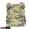 Tactical Laser Cut Plate Carrier ROC quick release MC Airsoft Shooting Vest Hunting Outdoor Combat Assault Protective Vest
