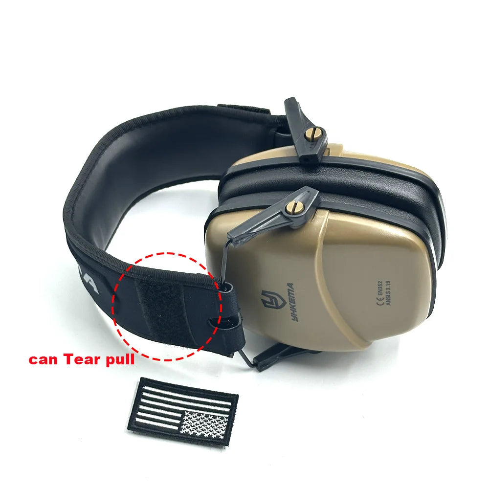 Tactical Ear Protector Earmuffs for Shooting Hunting Noise Reduction Hearing Protection Protector Soundproof Shooting Earmuffs