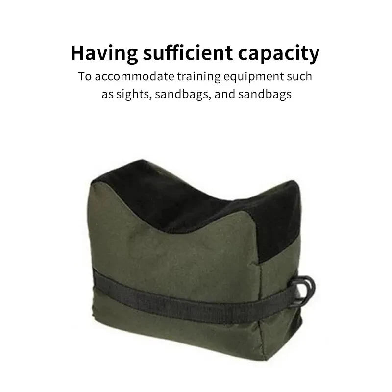 Outdoor Shooting Rack Bag Hunting Rifle Holder Sandbag Gun Holder Target Sports Rifle Holder Unfilled Tactical Target Holder