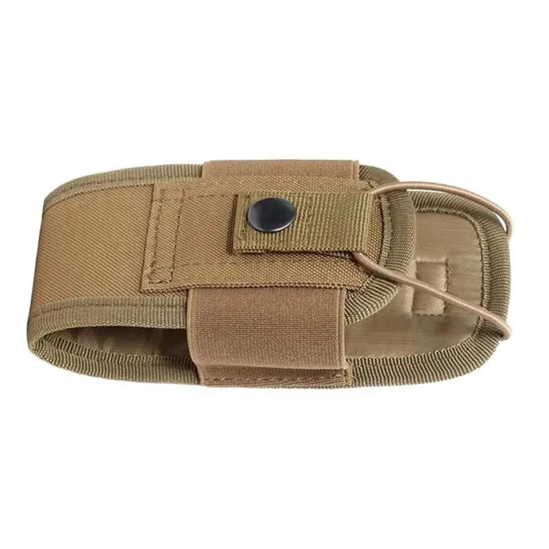 1/2/3Pcs Nylon Pouch Tactical Radio Walkie Bag Holder Pocket Portable Interphone Holster Carry Bag Hunting Camping