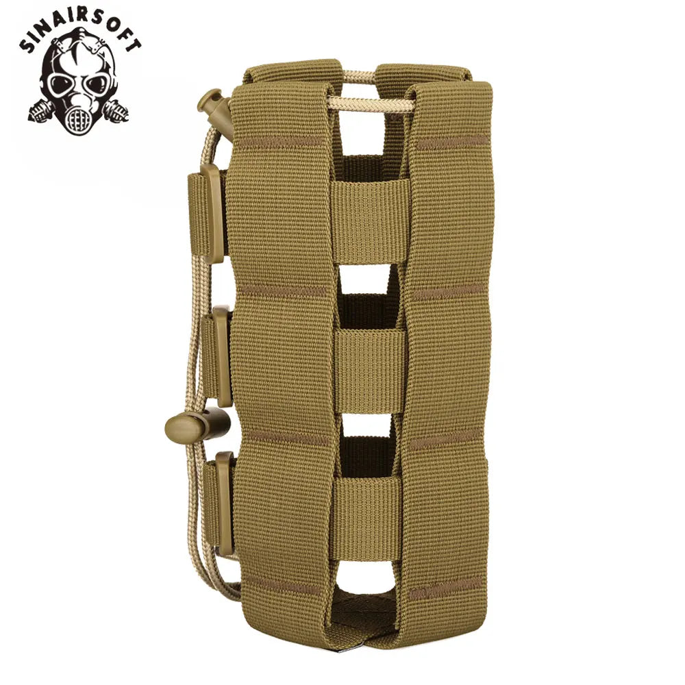 Tactical Molle Water Bottle Pouch 0.3L-0.8LOutdoor Travel Hiking Cycling Canteen Cover Holster Civilian Water Kettle Carrier Bag