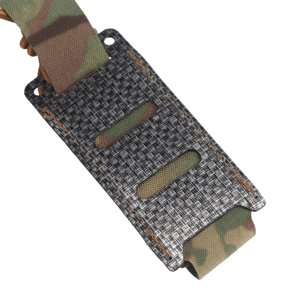 Tactical 9mm Magazine Pouch Elastic Single Pistol Mag Pouch Quick Release for G17 19 M9 SIG P226 Universal Pistol Mag Holder