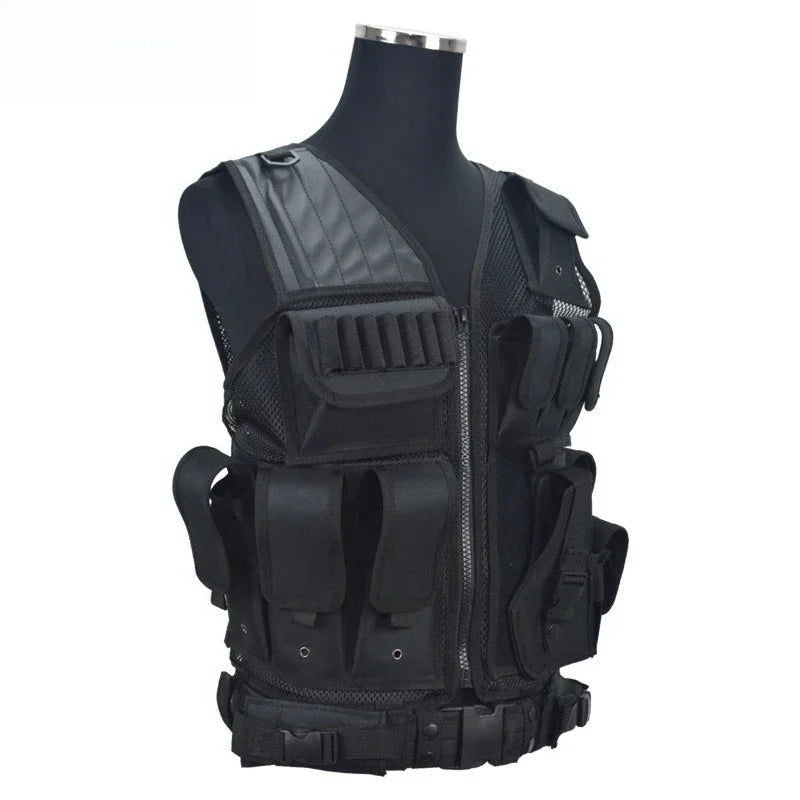 Bestseller 047 Tactical Vests - Mesh Panels for Breathability, Durability and Outdoor Protection Equipment