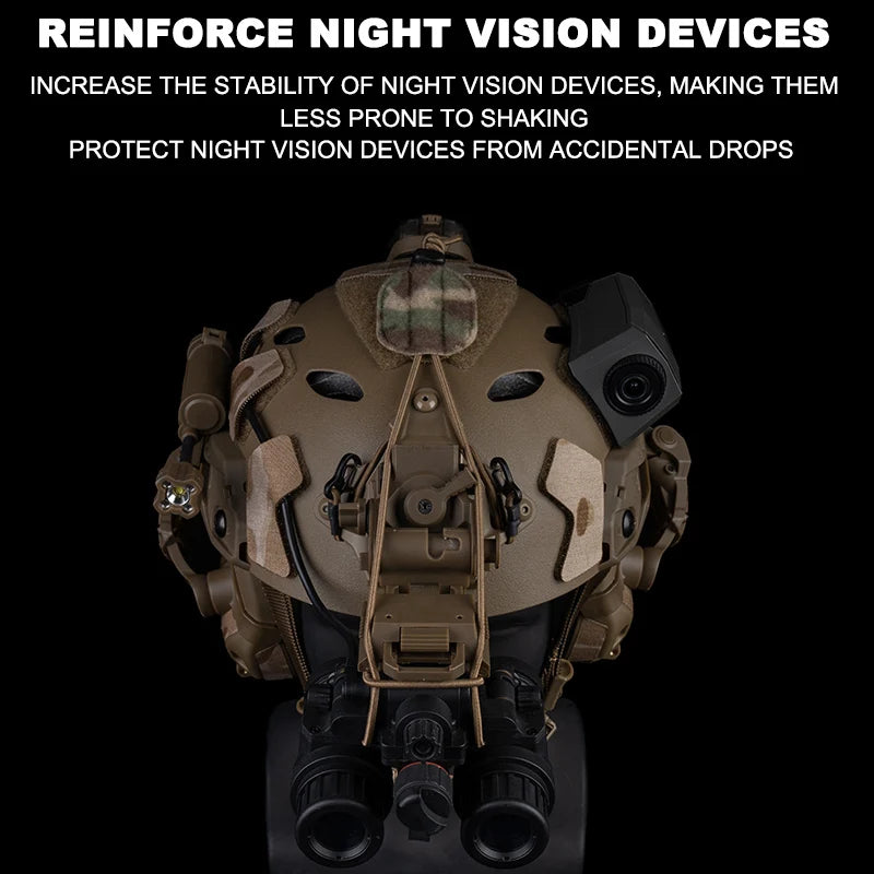 Tactical NVG Lanyard Night Vision Device Fixed Strap for PVS7 PVS14 PVS31 Helmet Mounted Night Vision Devices Helmet Accessories