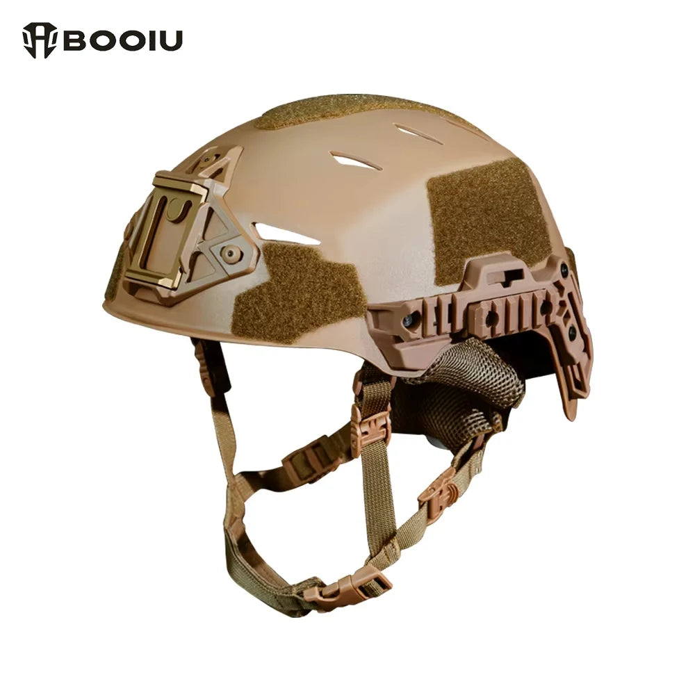 BOOIU Wendy 3.0 Training Tactical Helmet Multi Function Rails Adjustable Knobs Liner Pad Helmet For Outdoor CS Protective Gear