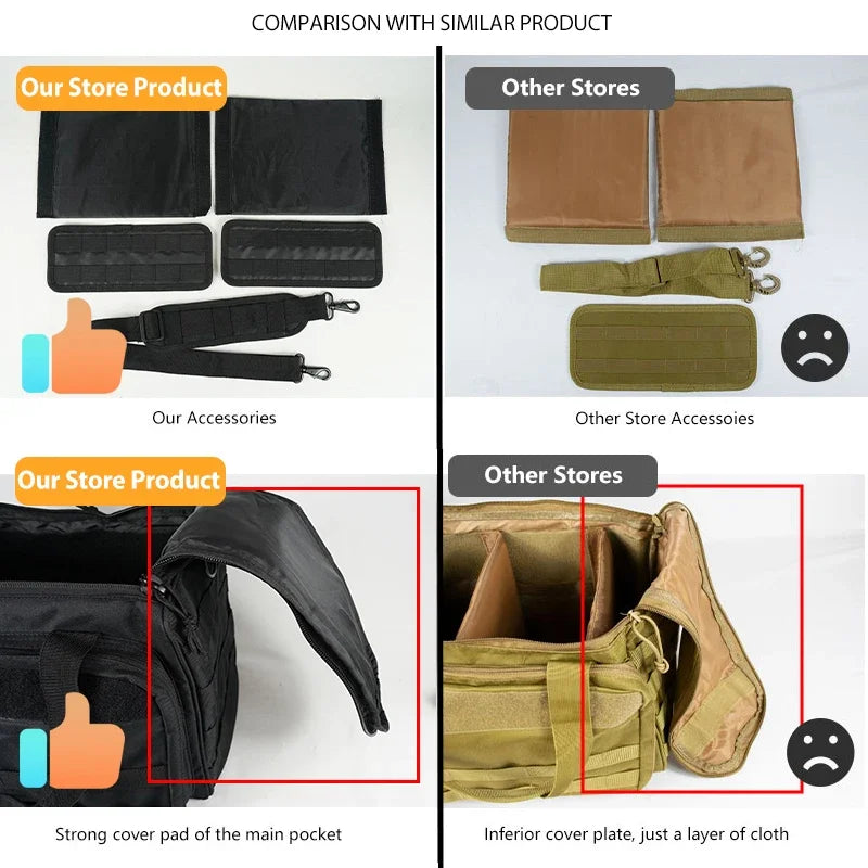 Tactical Range Bag Durable 600D Nylon Men's Shooting Pack for Hunting Accessories Molle System Magzine Case Backpack Camera Bag