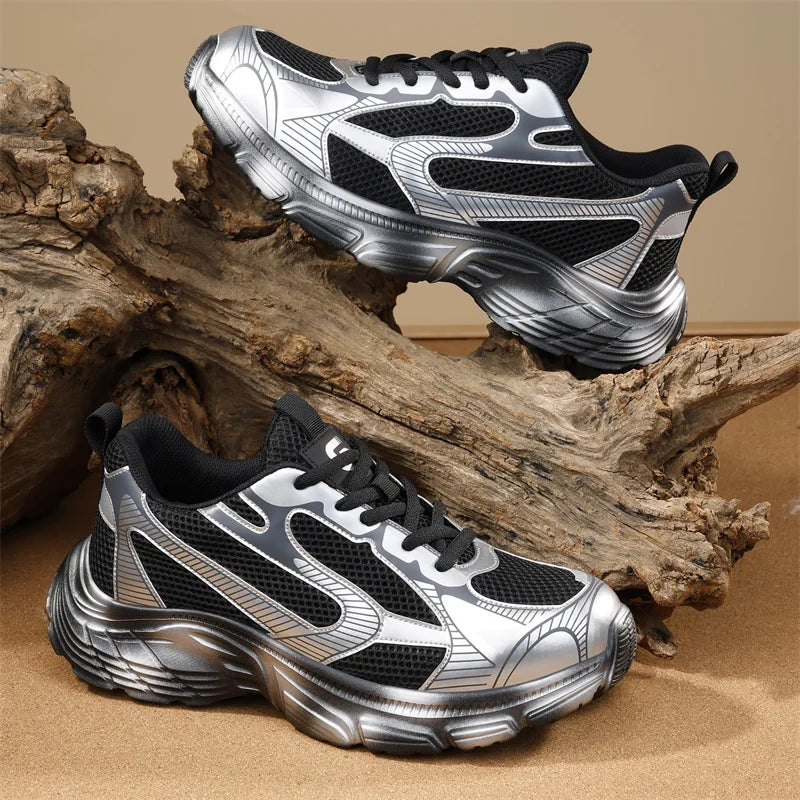 New 2025 Fashion Breathable Summer Men Work Safety Shoes Lightweight Sneakers Indestructible Anti Puncture Male Footwear