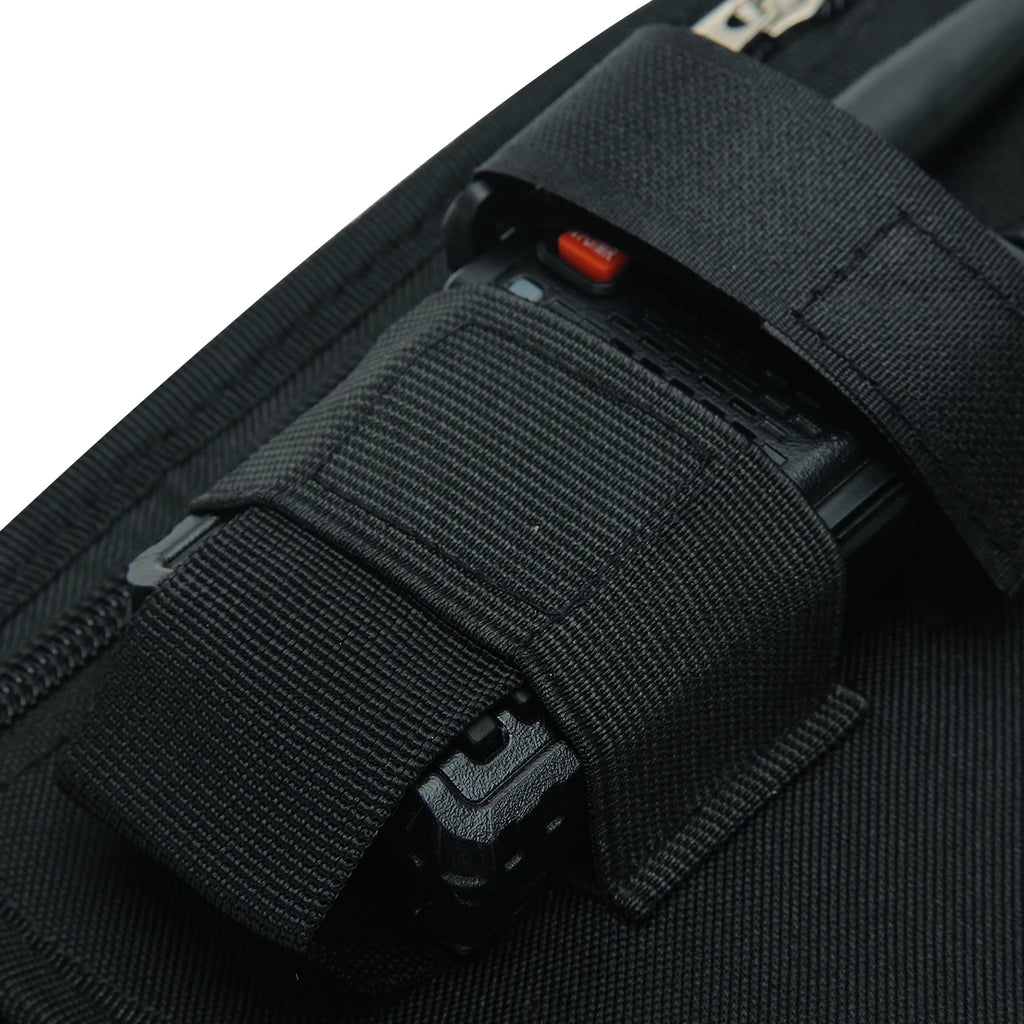 1 PC Radio Chest Harness Carrying Bag Two Way Radio Pack Walkie Talkie Chest Bag for Hiking Construction Sites Climbing Sports