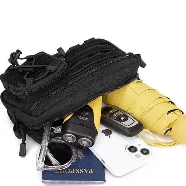 Tactical First Aid Medical Bag Webbing Accessory Waist Pack Tool Bag Storage Bag Sundry Bag