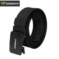 IDOGEAR Tactical 1.5” Belt 1000D Nylon with Slide Buckle for Men No Holes Adjustable Trim to Fit 3449