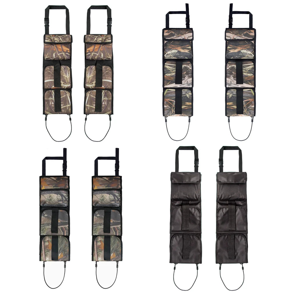 Car Backseat Gun Sling Rack Holder Portable Rifle Hanging Belt for Cars Trucks Organizer Storage Bag 2pcs/set