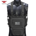 YAKEDA Outdoor Equipment Hunting Chest Hanging with Multiple Miscellaneous Bags, Strong Quantitative Design